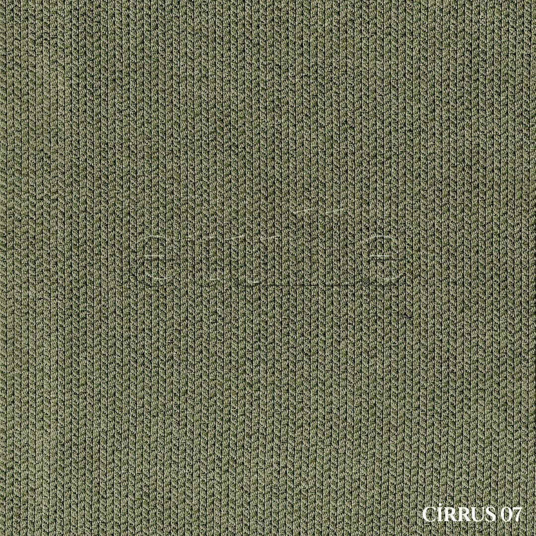 Yeşil Modern Balık Sırtı Desenli Fon Perde | Cirrus