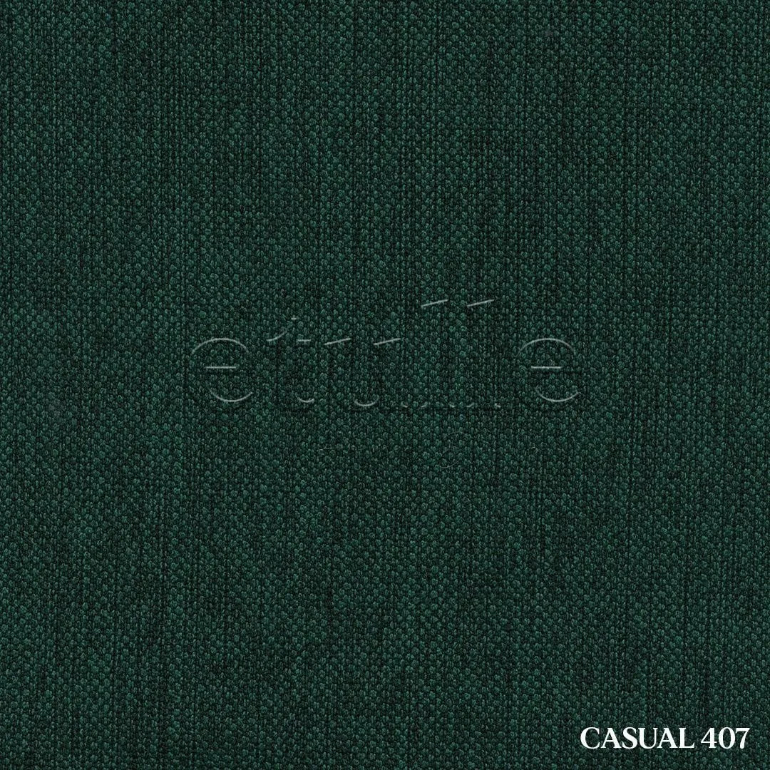 Yeşil Naturel Kırçıllı Keten Fon Perde | Casual