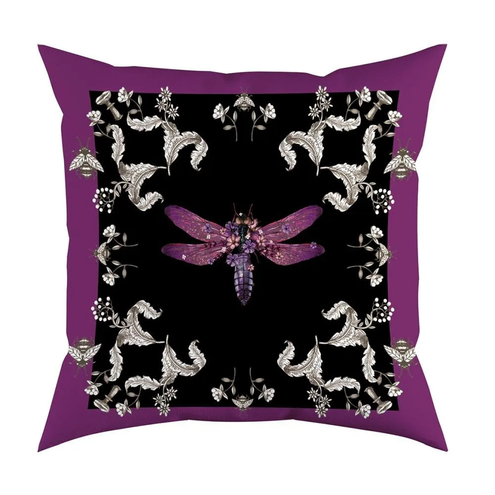 Yusufçuk Kuşu Desenli Yastık - EY254-3